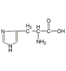 L-組氨酸結(jié)構(gòu)式