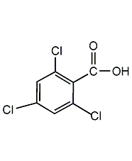 2,4,6-三氯苯甲酸結(jié)構(gòu)式