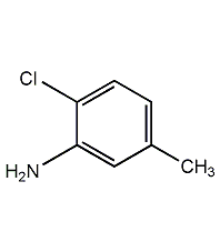 2-氯-5-甲基苯胺結(jié)構(gòu)式